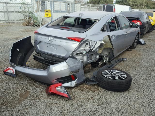 2HGFC2F78HH530288 - 2017 HONDA CIVIC EX 银色 照片 4