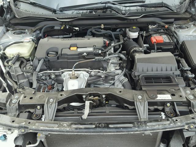 2HGFC2F78HH530288 - 2017 HONDA CIVIC EX 银色 照片 7