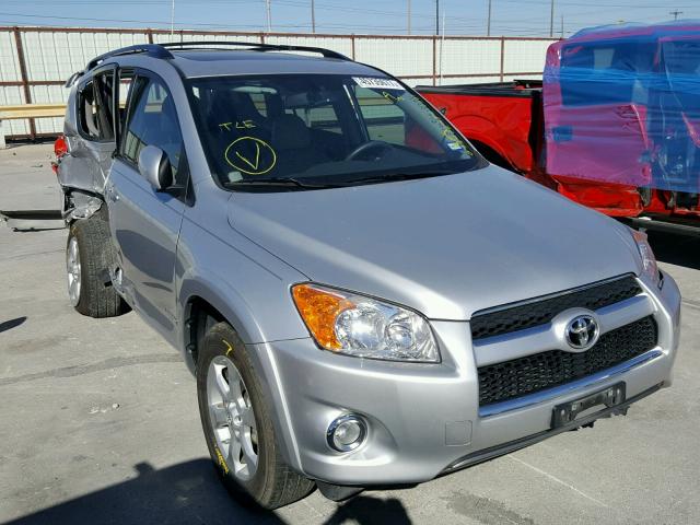 2T3YF4DV8BW087353 - 2011 TOYOTA RAV4 SILVER photo 1