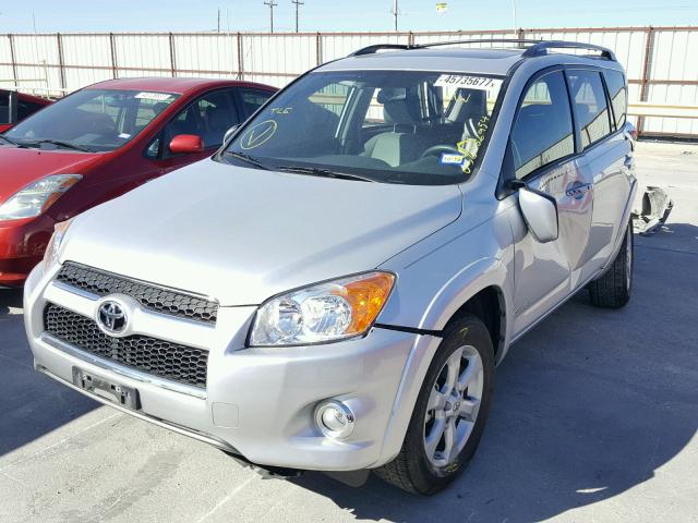 2T3YF4DV8BW087353 - 2011 TOYOTA RAV4 SILVER photo 2