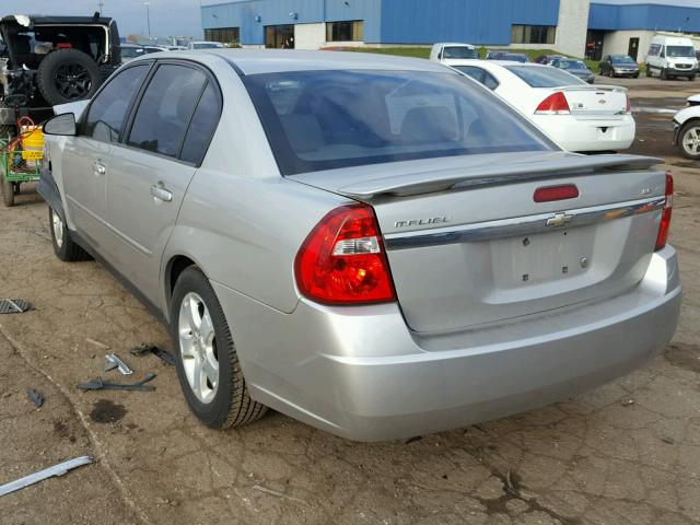 1G1ZS51F76F108650 - 2006 CHEVROLET MALIBU SILVER photo 3