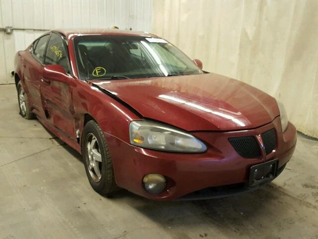 2G2WP522241334353 - 2004 PONTIAC GRAND PRIX MAROON photo 1