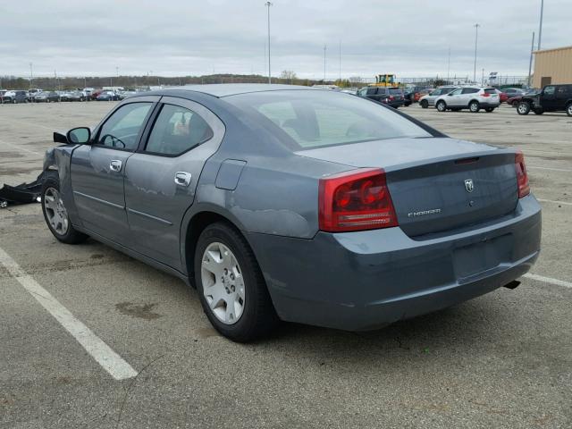 2B3KA43R76H393962 - 2006 DODGE CHARGER SE GREEN photo 3