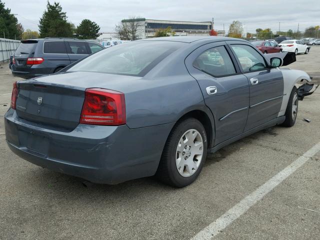 2B3KA43R76H393962 - 2006 DODGE CHARGER SE GREEN photo 4