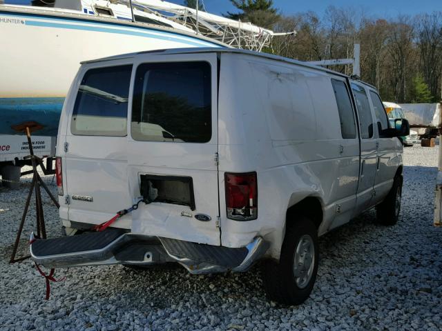 1FTNE2EW4ADA07513 - 2010 FORD ECONOLINE WHITE photo 4