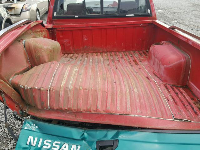 1N6SD11S8MC413854 - 1991 NISSAN TRUCK SHOR RED photo 6