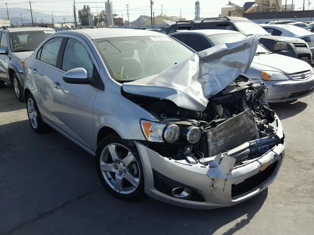 1G1JE5SB1G4141494 - 2016 CHEVROLET SONIC LTZ SILVER photo 1