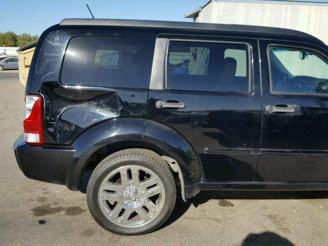 1D8GT58697W649395 - 2007 DODGE NITRO R/T BLACK photo 9