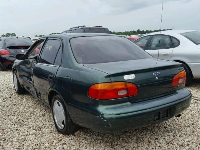 1Y1SK52871Z429230 - 2001 CHEVROLET GEO PRIZM 绿色 照片 3