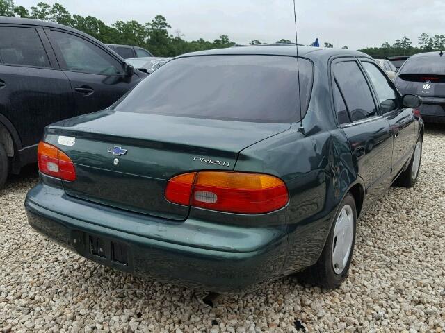 1Y1SK52871Z429230 - 2001 CHEVROLET GEO PRIZM 绿色 照片 4