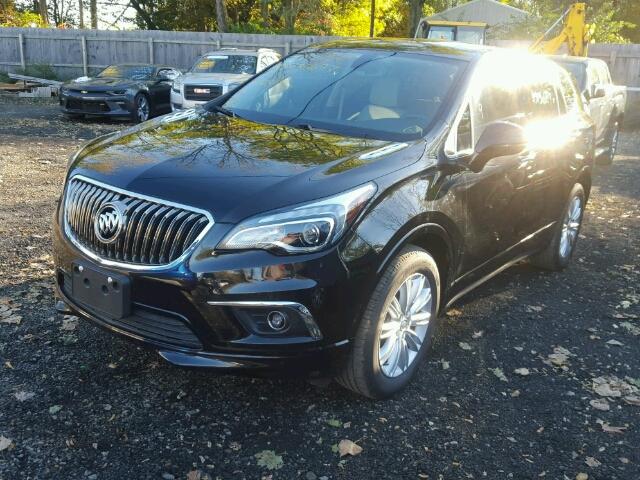 LRBFXASA0HD054046 - 2017 BUICK ENVISION P BLACK photo 2