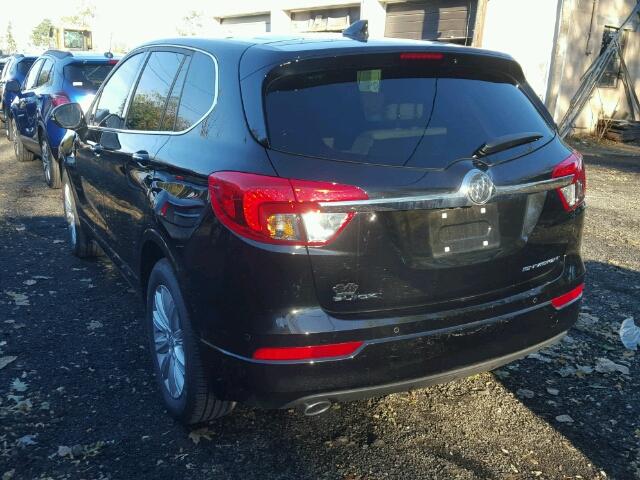 LRBFXASA0HD054046 - 2017 BUICK ENVISION P BLACK photo 3