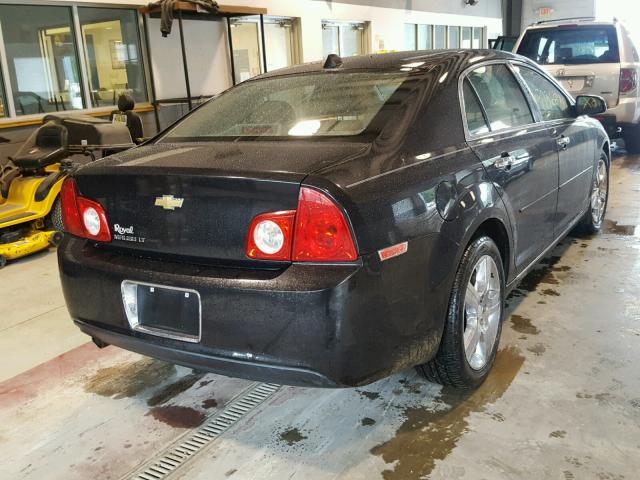 1G1ZC5E00CF259974 - 2012 CHEVROLET MALIBU 1LT BLACK photo 4