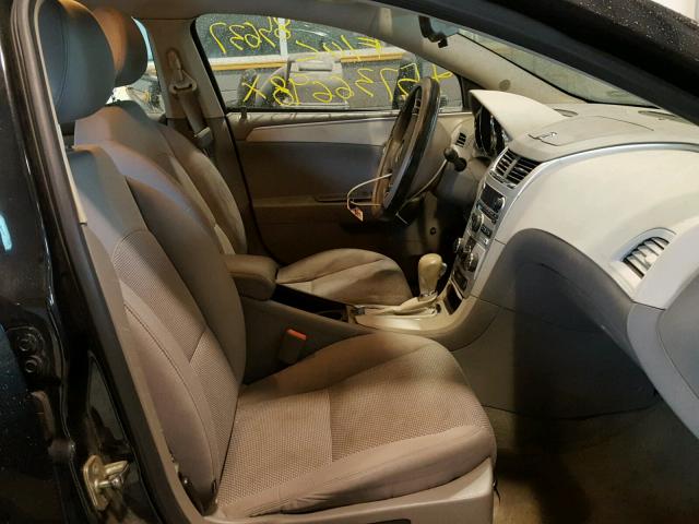 1G1ZC5E00CF259974 - 2012 CHEVROLET MALIBU 1LT BLACK photo 5