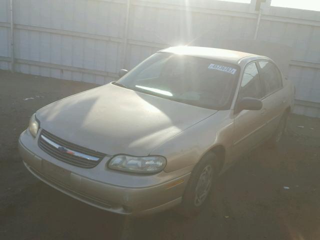 1G1ND52J41M649882 - 2001 CHEVROLET MALIBU TAN photo 2