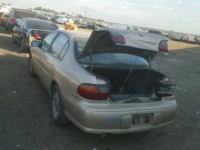 1G1ND52J41M649882 - 2001 CHEVROLET MALIBU TAN photo 3