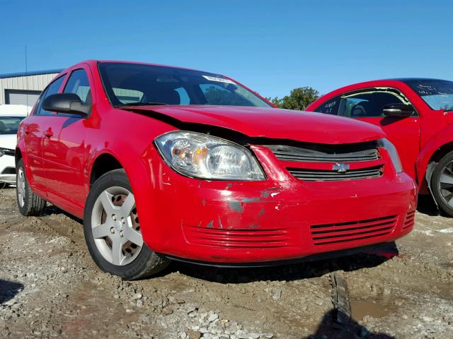 1G1AK58F687331181 - 2008 CHEVROLET COBALT LS RED photo 1