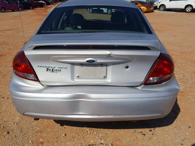 1FAFP55S44G164819 - 2004 FORD TAURUS SES SILVER photo 9