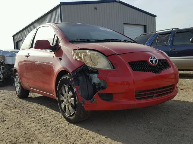 JTDJT923575094266 - 2007 TOYOTA YARIS RED photo 1