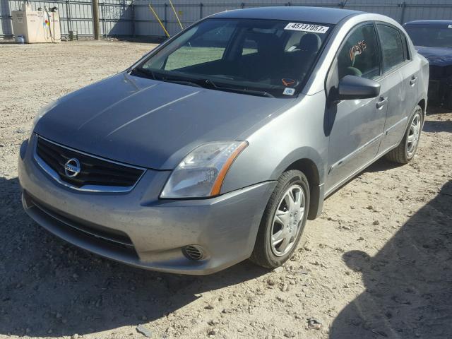 3N1AB6AP8CL678678 - 2012 NISSAN SENTRA 2.0 SILVER photo 2