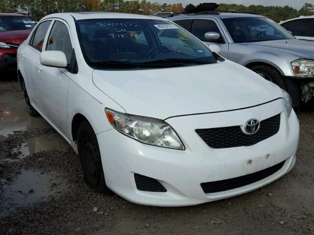 2T1BU40E49C128230 - 2009 TOYOTA COROLLA BA WHITE photo 1