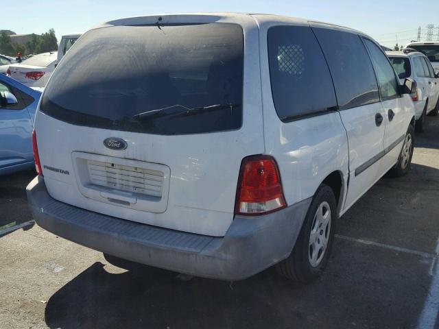 2FTZA54637BA05878 - 2007 FORD FREESTAR WHITE photo 4