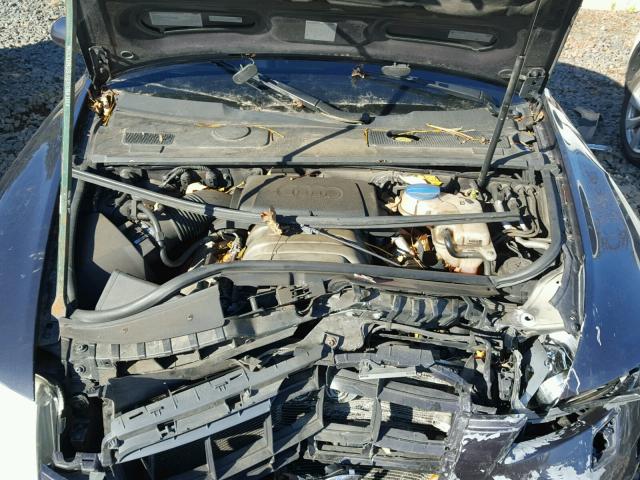 WAUDG74F05N083537 - 2005 AUDI A6 3.2 QUA GRAY photo 7