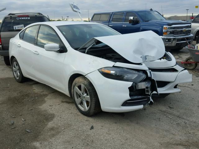 1C3CDFBB3FD265830 - 2015 DODGE DART SXT WHITE photo 1