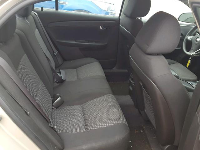 1G1ZC5EUXBF368914 - 2011 CHEVROLET MALIBU 1LT GOLD photo 6