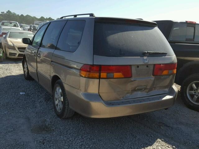 5FNRL18694B012569 - 2004 HONDA ODYSSEY EX GOLD photo 3