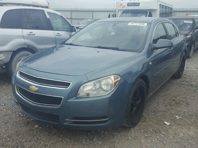 1G1ZH57B99F150728 - 2009 CHEVROLET MALIBU 1LT 绿色 照片 2
