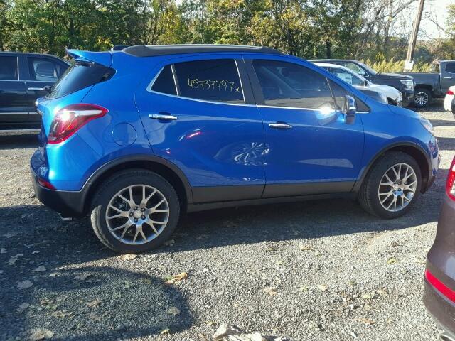 KL4CJ2SB9HB088562 - 2017 BUICK ENCORE SPO BLUE photo 9