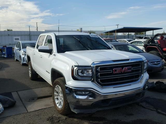 3GTU2MEC4HG376181 - 2017 GMC SIERRA K15 WHITE photo 1