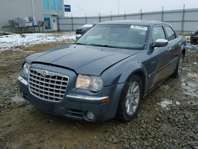 2C3LA63H16H219413 - 2006 CHRYSLER 300C BLUE photo 2