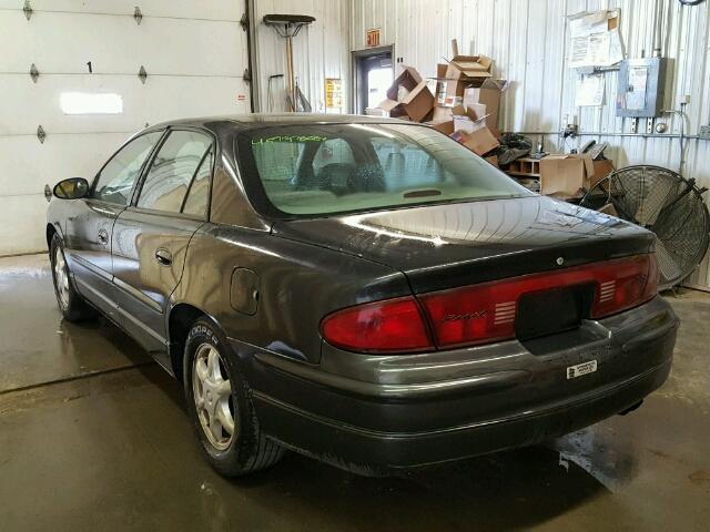 2G4WB52KX41184398 - 2004 BUICK REGAL LS CHARCOAL photo 3