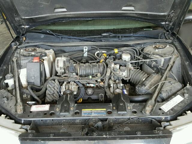 2G4WB52KX41184398 - 2004 BUICK REGAL LS CHARCOAL photo 7