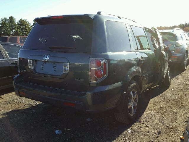 2HKYF18446H503346 - 2006 HONDA PILOT EX CHARCOAL photo 4