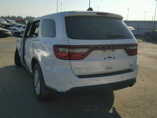 1C4RDHAG6EC597747 - 2014 DODGE DURANGO SX WHITE photo 3