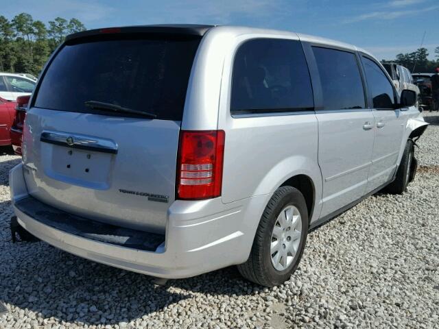 2A8HR44E89R652298 - 2009 CHRYSLER TOWN & COU SILVER photo 4