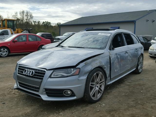 WAU4FAFL4AA134249 - 2010 AUDI A4 PRESTIG SILVER photo 2