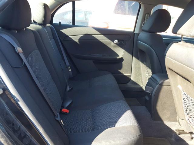 1G1ZC5E13BF284150 - 2011 CHEVROLET MALIBU 1LT BLACK photo 6