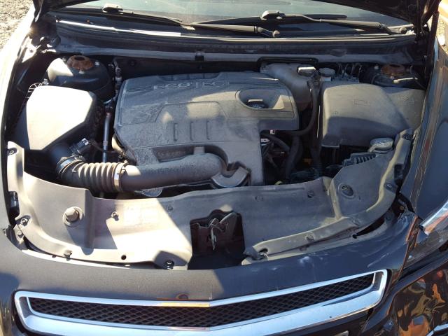 1G1ZC5E13BF284150 - 2011 CHEVROLET MALIBU 1LT BLACK photo 7