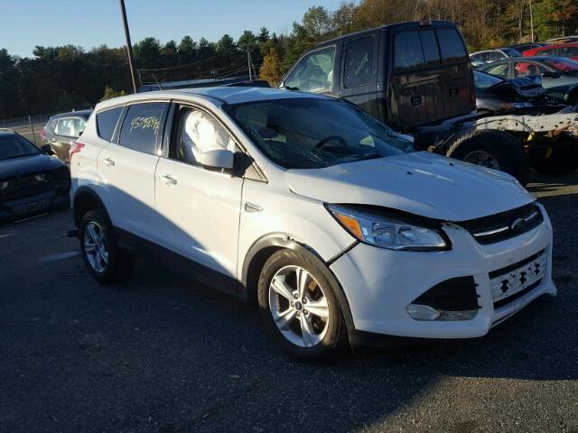 1FMCU9GX0EUC60872 - 2014 FORD ESCAPE SE WHITE photo 1