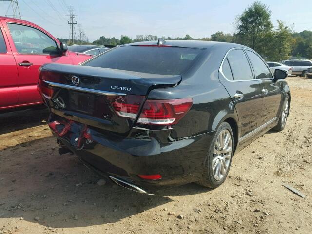 JTHBL5EF8E5129591 - 2014 LEXUS LS 460 BLACK photo 4