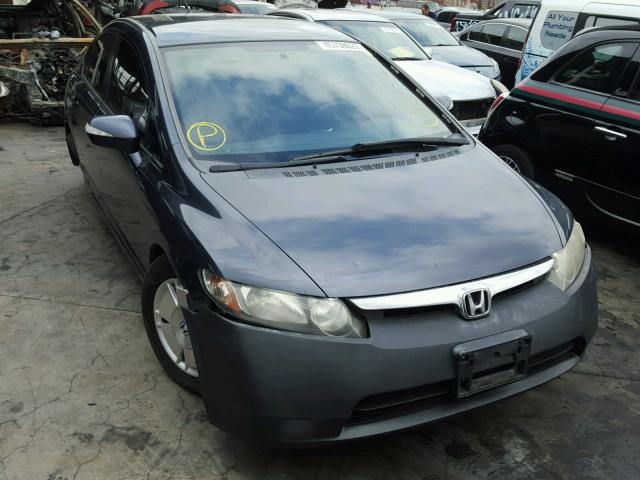 JHMFA36246S002749 - 2006 HONDA CIVIC HYBR GRAY photo 1