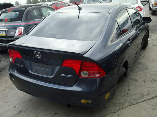 JHMFA36246S002749 - 2006 HONDA CIVIC HYBR GRAY photo 4