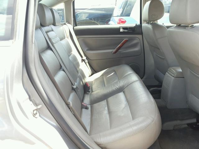 WVWTH63B63P283828 - 2003 VOLKSWAGEN PASSAT GLX SILVER photo 6