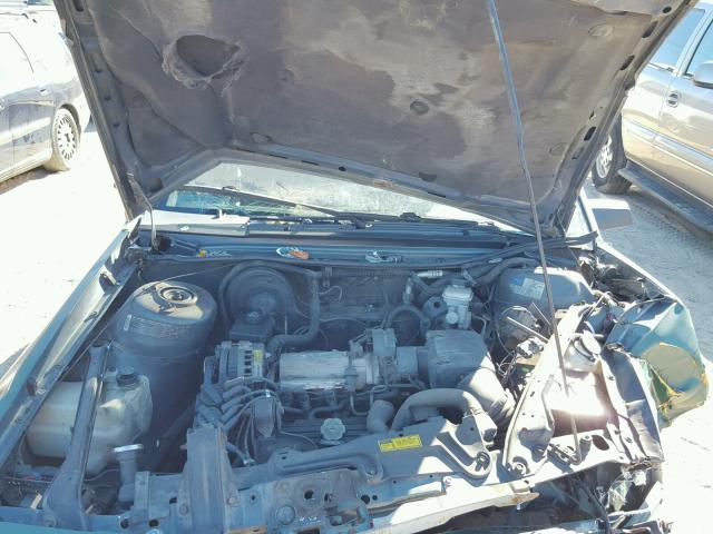 1G3AG55N3P6325265 - 1993 OLDSMOBILE CUTLASS CI GREEN photo 7