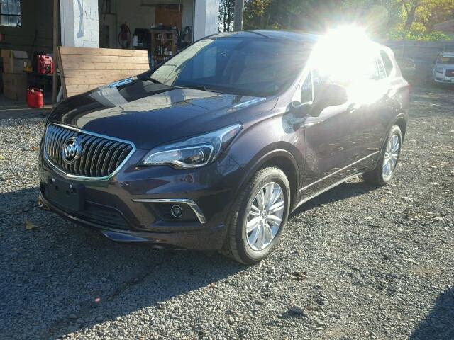 LRBFXASA2HD077621 - 2017 BUICK ENVISION P CHARCOAL photo 2