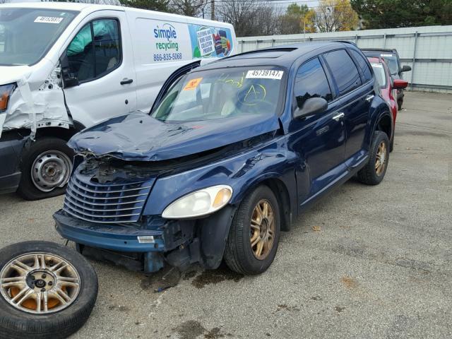 3C8FY68B23T543285 - 2003 CHRYSLER PT CRUISER BLUE photo 2